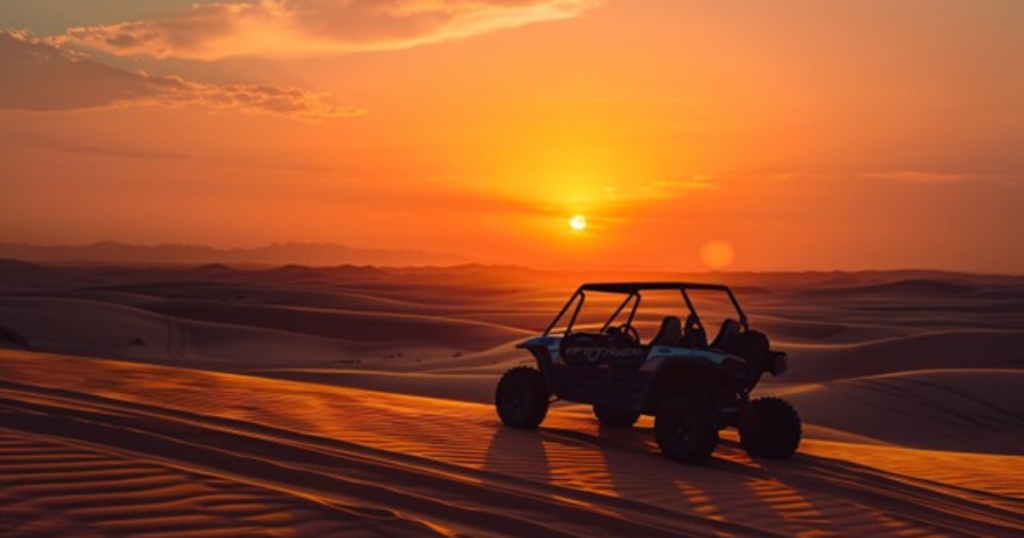 Desert Safari Sunset