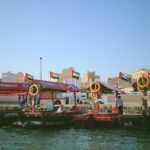 Boats on Dubai Creek