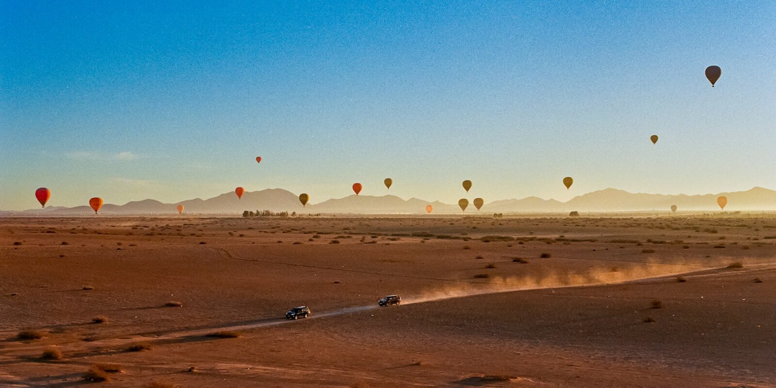 Hot Air Balloon Ride over the Desert
