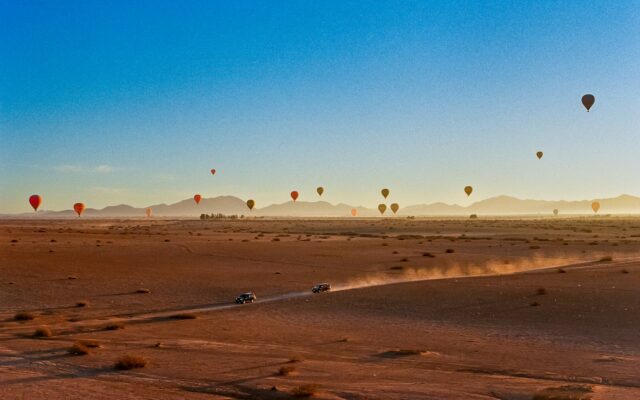 Hot Air Balloon Ride over the Desert