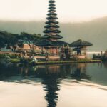 Lake temple in Bali
