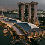 Marina Bay at night, Singapore