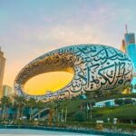 Museum of the Future at golden hour