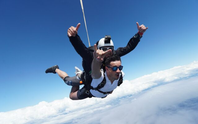 Tandem Skydive over the Palm