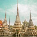 Stupas at Wat Pho, Bangkok